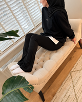 Flared Leggings - Black